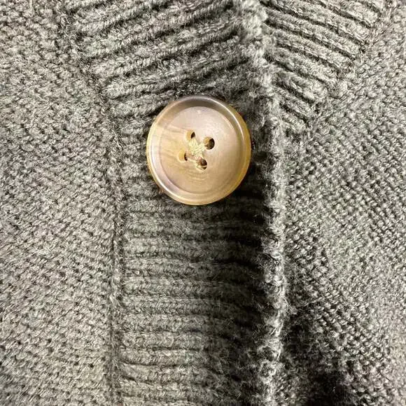 LOFT Drop Shoulder Cardigan Grandma Sweater Size Large - Picture 3 of 6